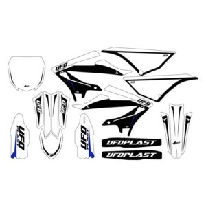UFO YAMAHA DECALS KIT YZ 125/250 23 STOKES (WHT) # [ONC01]