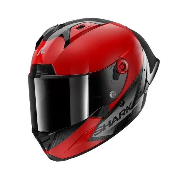 Shark Aeron GP Blank SP Helmet - Red